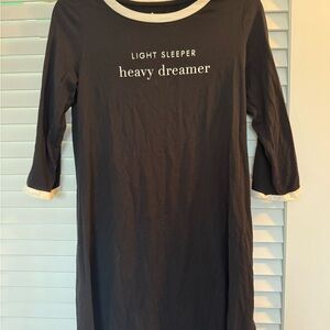 Kate Spade Black Top with White Trim